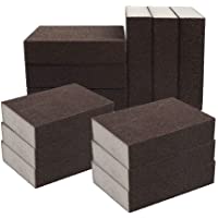 Abrasiva Esponja- Grano Grueso- Esponja de Lijado 12 PCS Bandas de Lijado paraDiferentes Materiales- Lijadora de Mano…